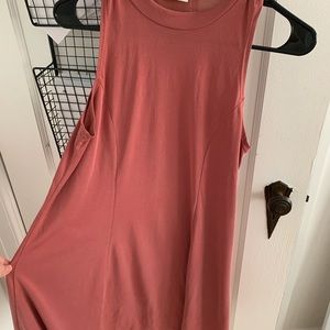 High Neck Swing Dress
